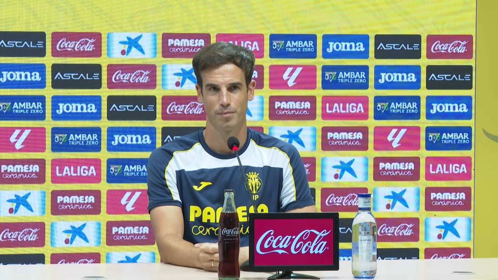 L'entrenador del Villarreal CF, Íñigo Pérez