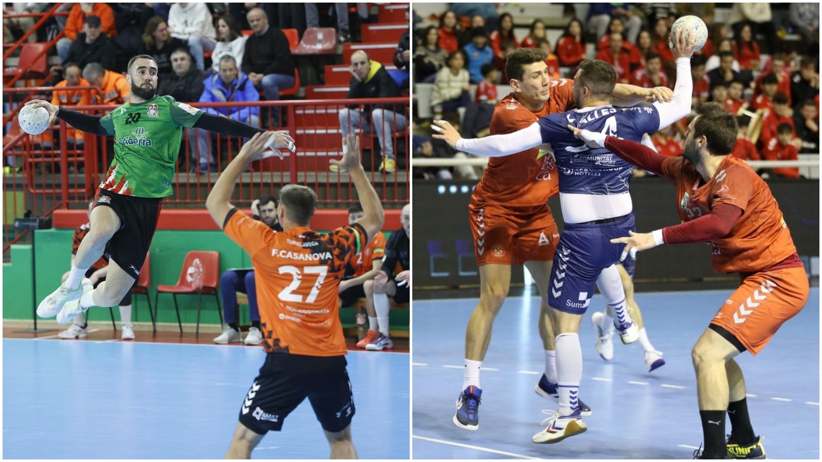 Dues accions d'atac del Port de Sagunt i el Benidorm