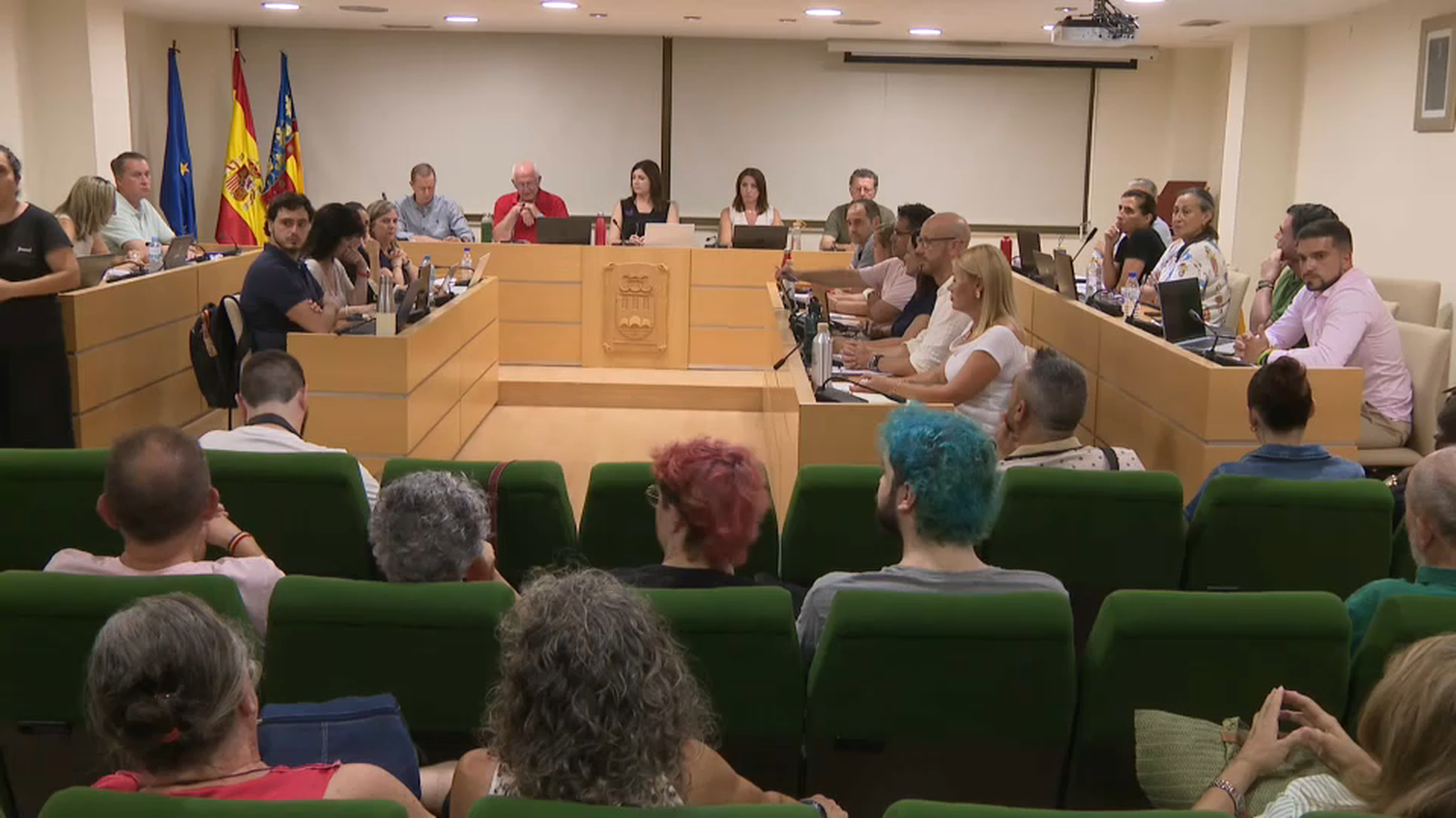 Ple de l'ajuntament de Paiporta