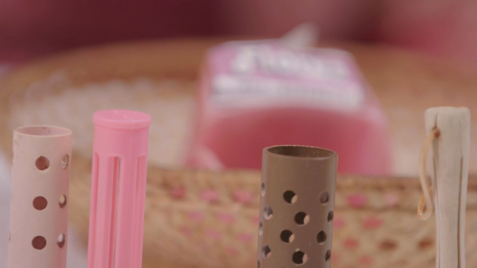 La resta de l'aparell per a fer permanents de Pili