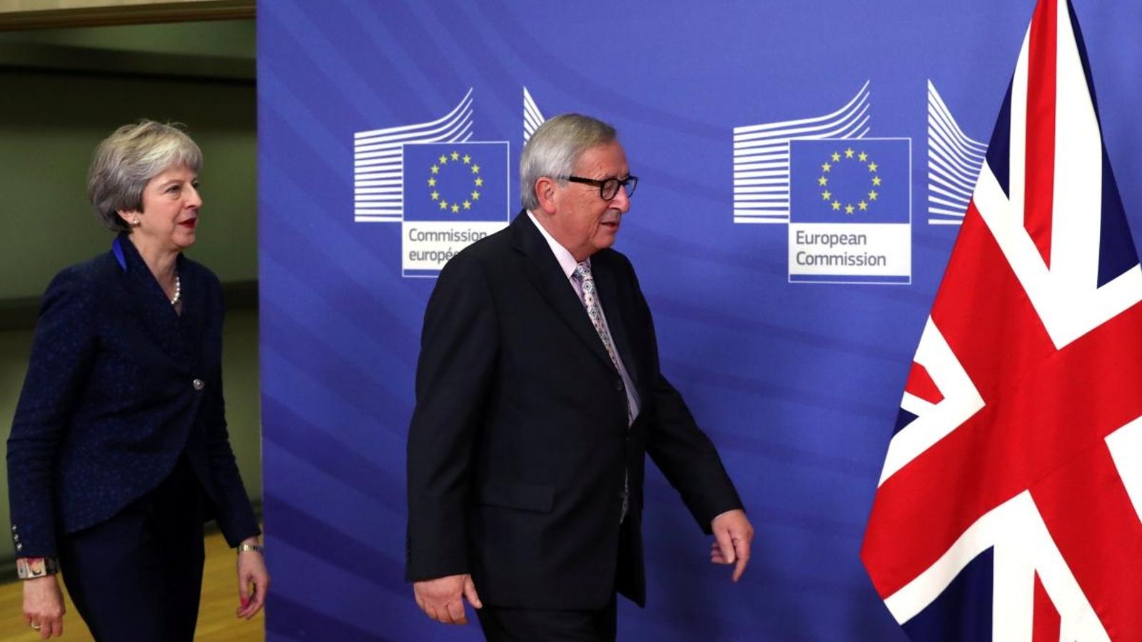May i Juncker a Brussel·les, aquest dissabte