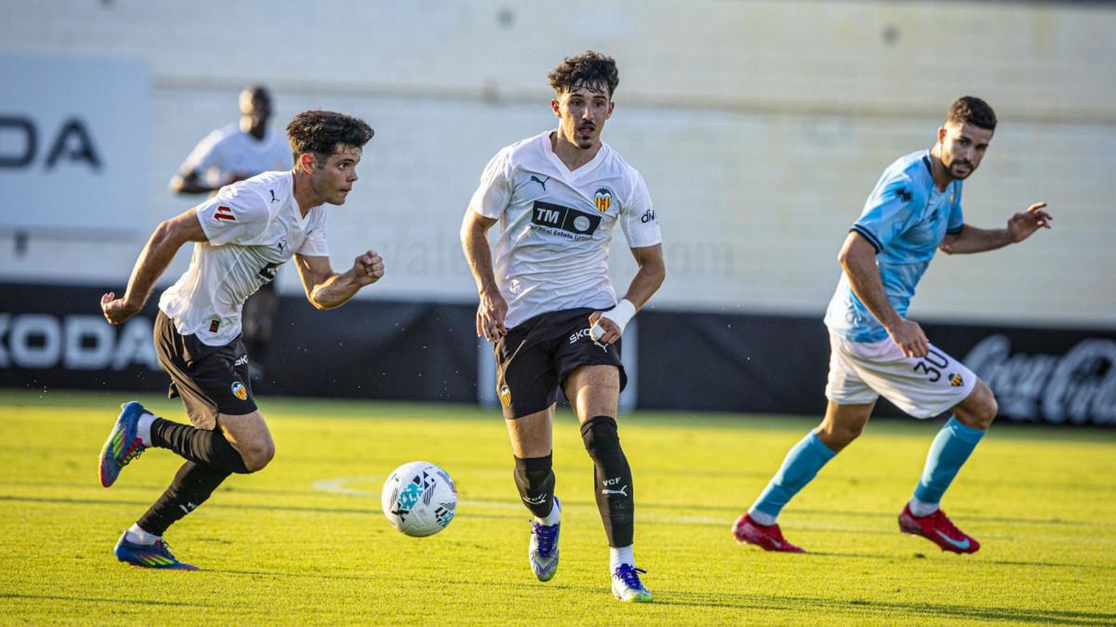 Fran Pérez i Diego López, durant el partit contra el Castelló Fran Pérez i Diego López, durant el partit contra el Castelló
