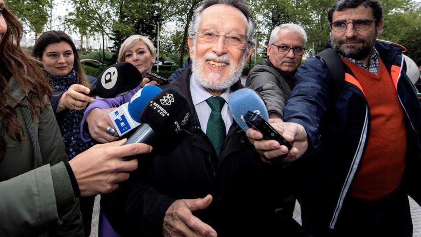 Alfonso Grau, en una visita als jutjats en una imatge d'arxiu