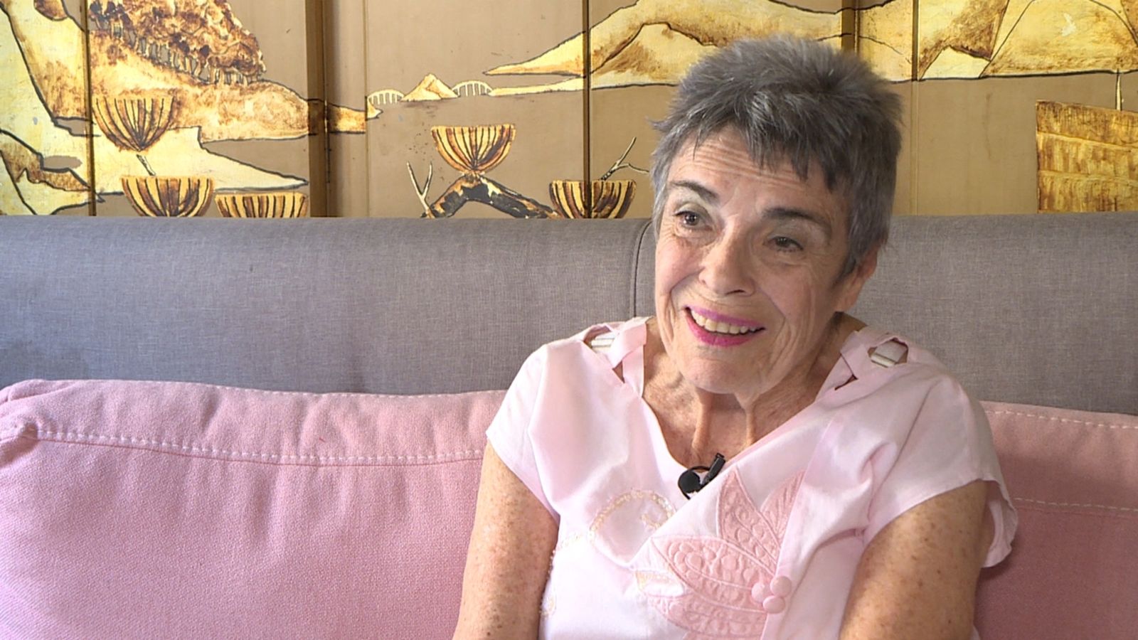 Olívia, filla del caricaturista Bluff