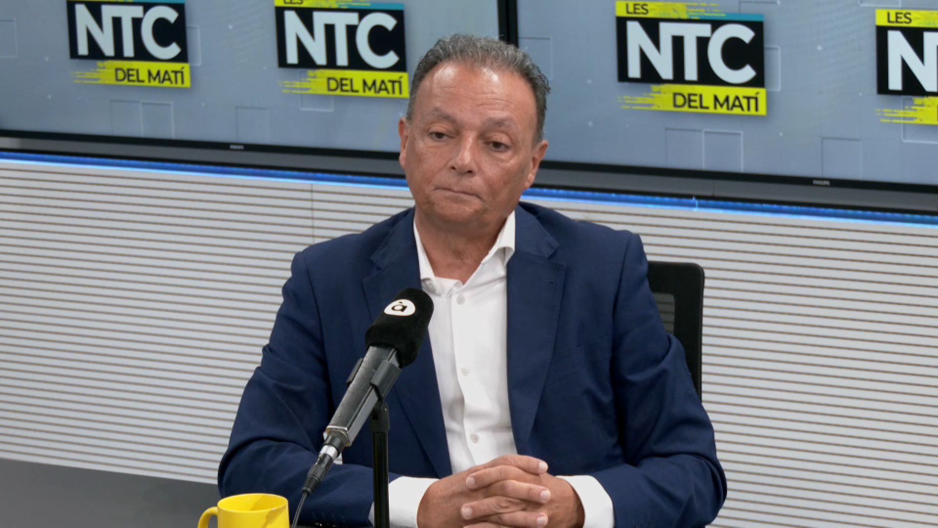 Salvador Navarro en 'Les notícies del matí'