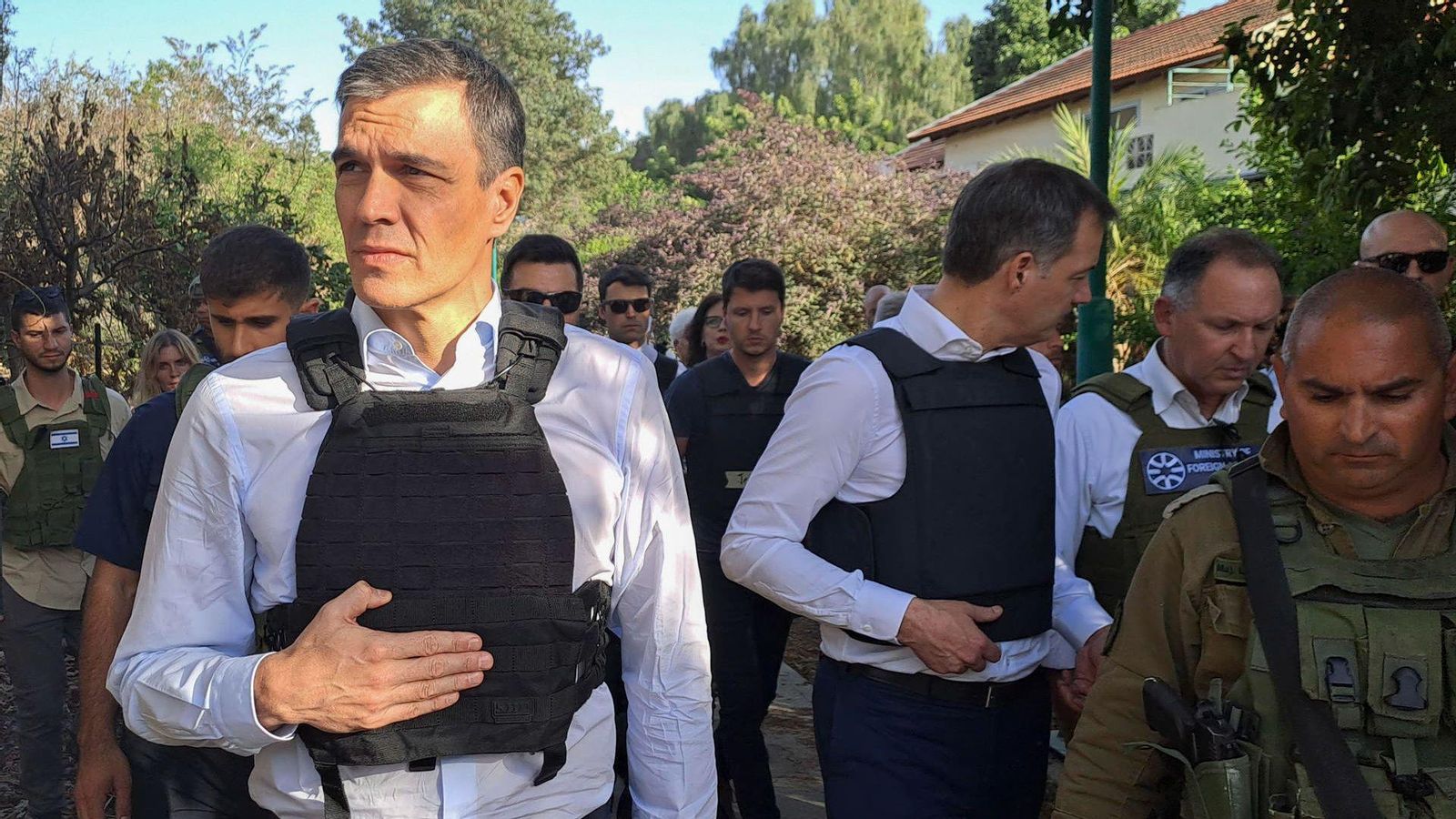 Sánchez i l'homòleg belga visiten un quibuts a Israel, aquest dijous