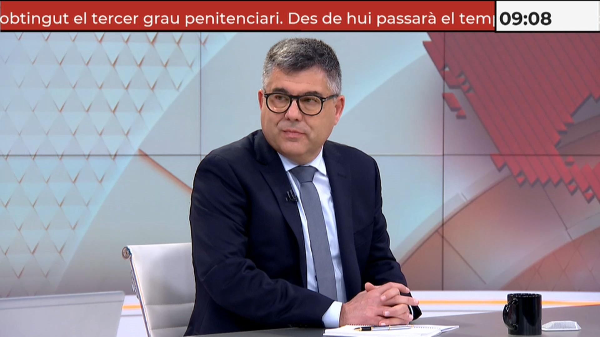 Juan Carlos Fulgencio en 'À Punt Notícies matí' Juan Carlos Fulgencio en 'À Punt Notícies matí'