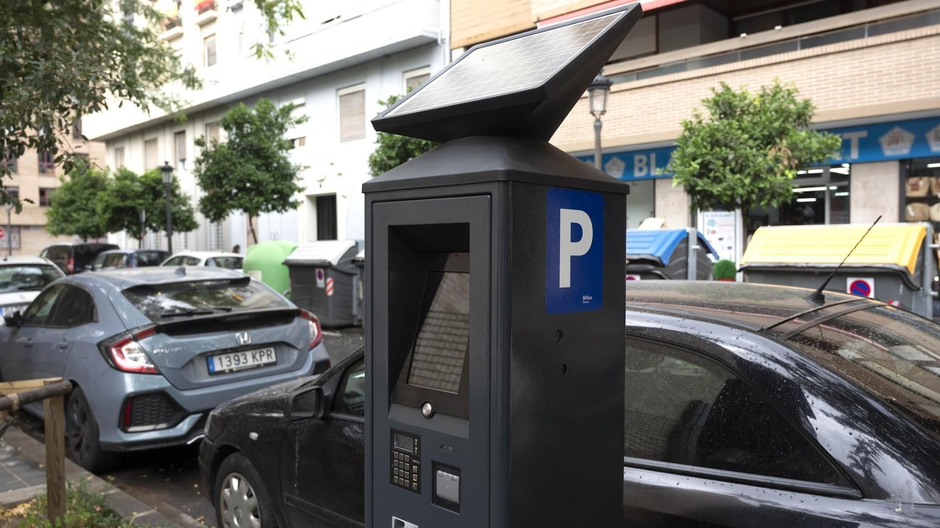 Zona blava a València, en arxiu zona blava a València, en arxiu