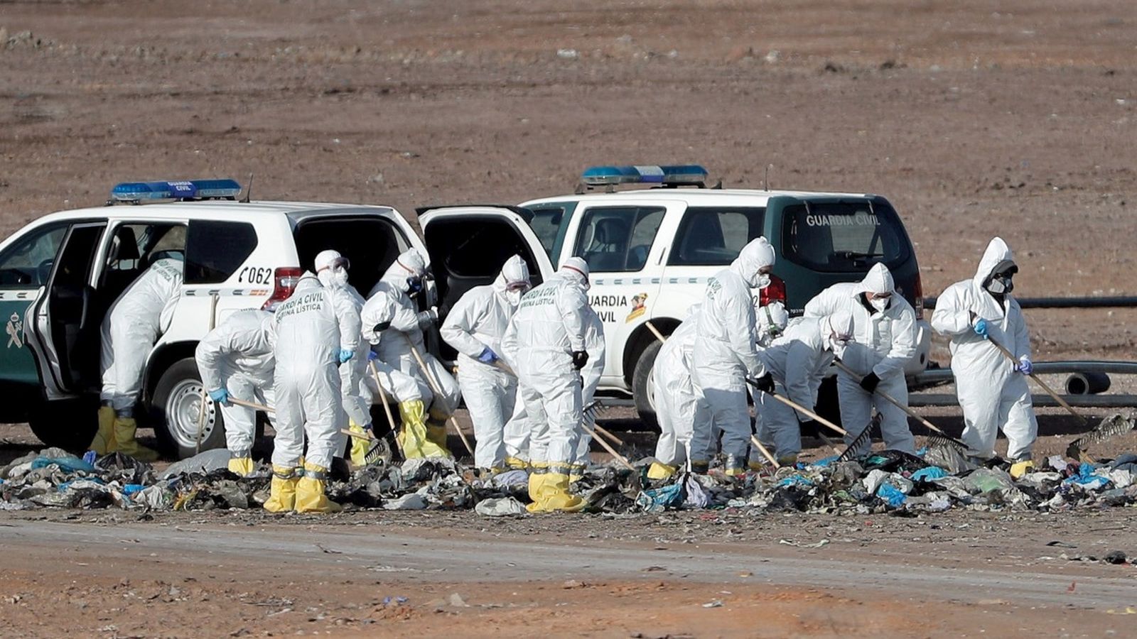 La Guàrdia Civil manté la recerca de les restes mortals de Marta Calvo a l'abocador de Dosaigües