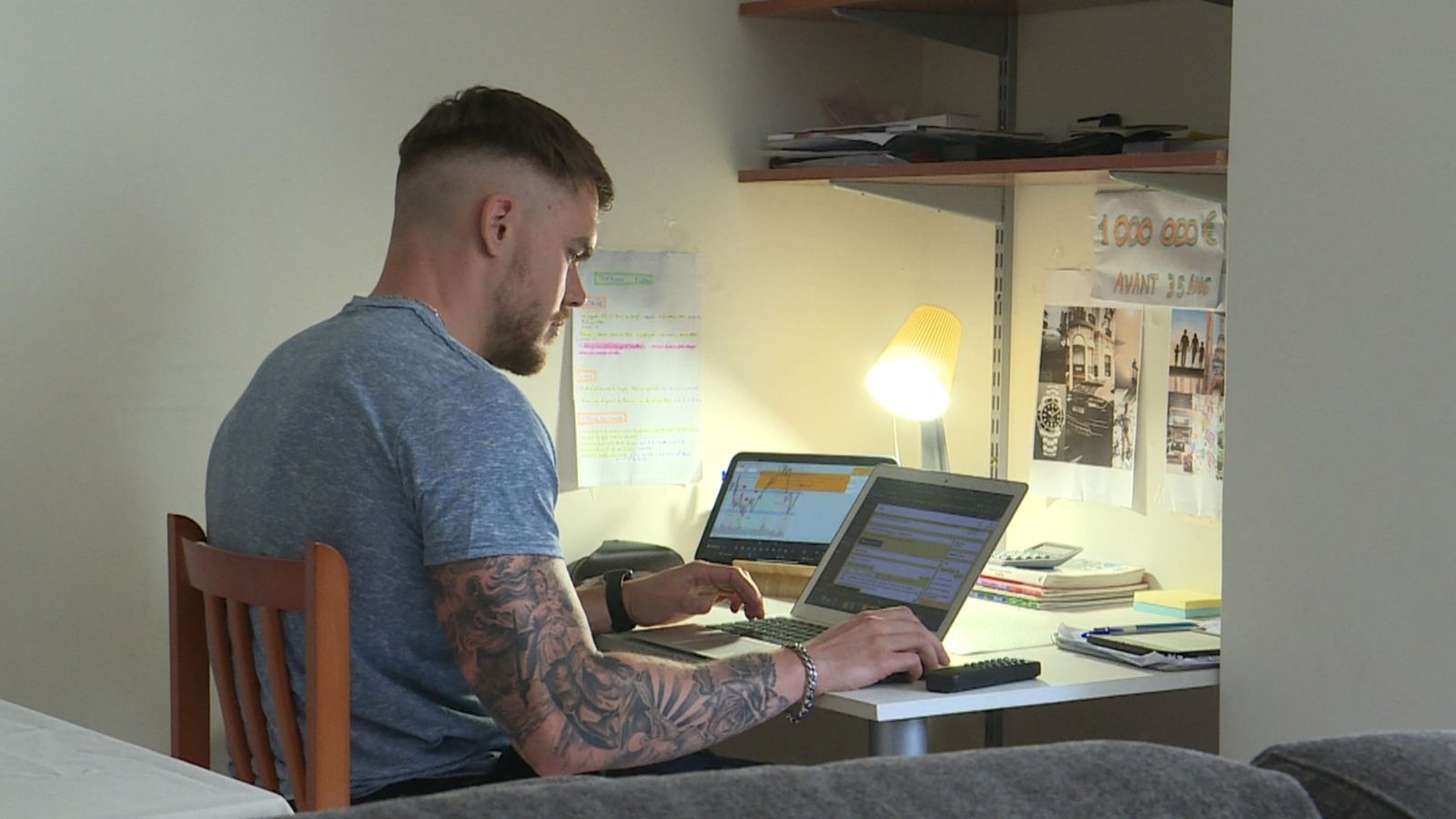 Àlex Delayem, un nòmada digital que ha llogat un pis a València