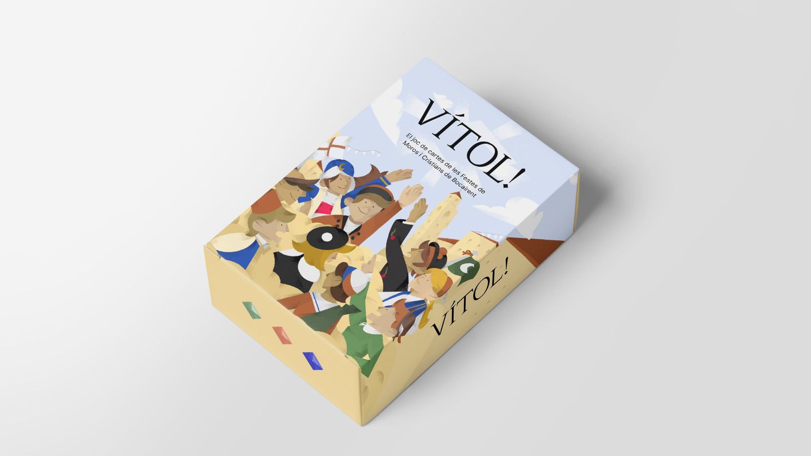 Baralla del joc de taula 'Vítol!'