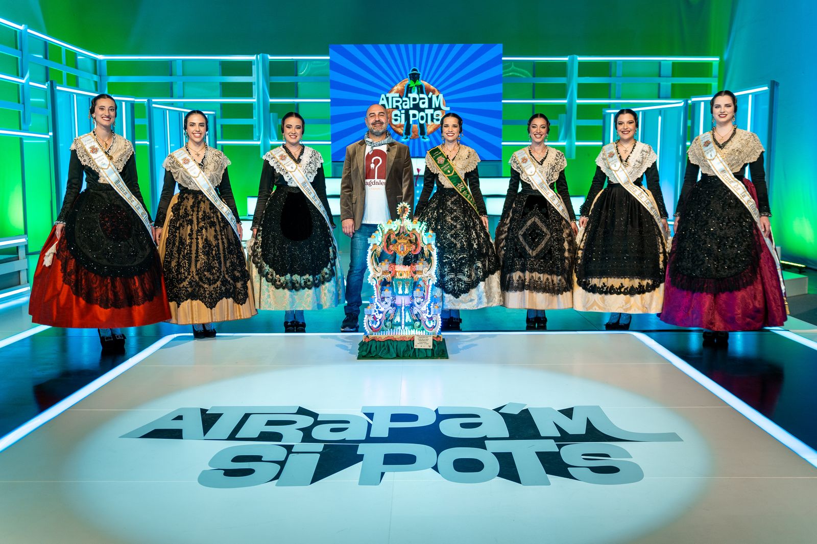 La reina de les festes de Castelló i la seua cort d'honor participarà en el concurs 'Atrapa'm si pots'