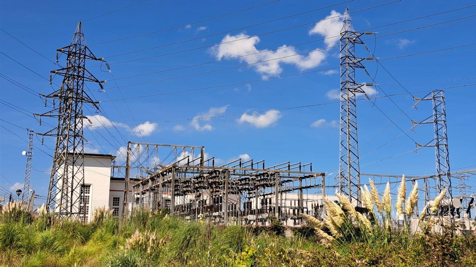 Subestació elèctrica, en imatge d'arxiu