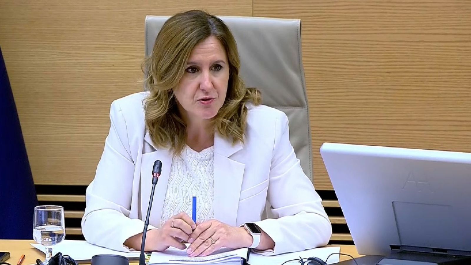 L'alcaldessa de València, María José Catalá, durant la seua intervenció al Congrés