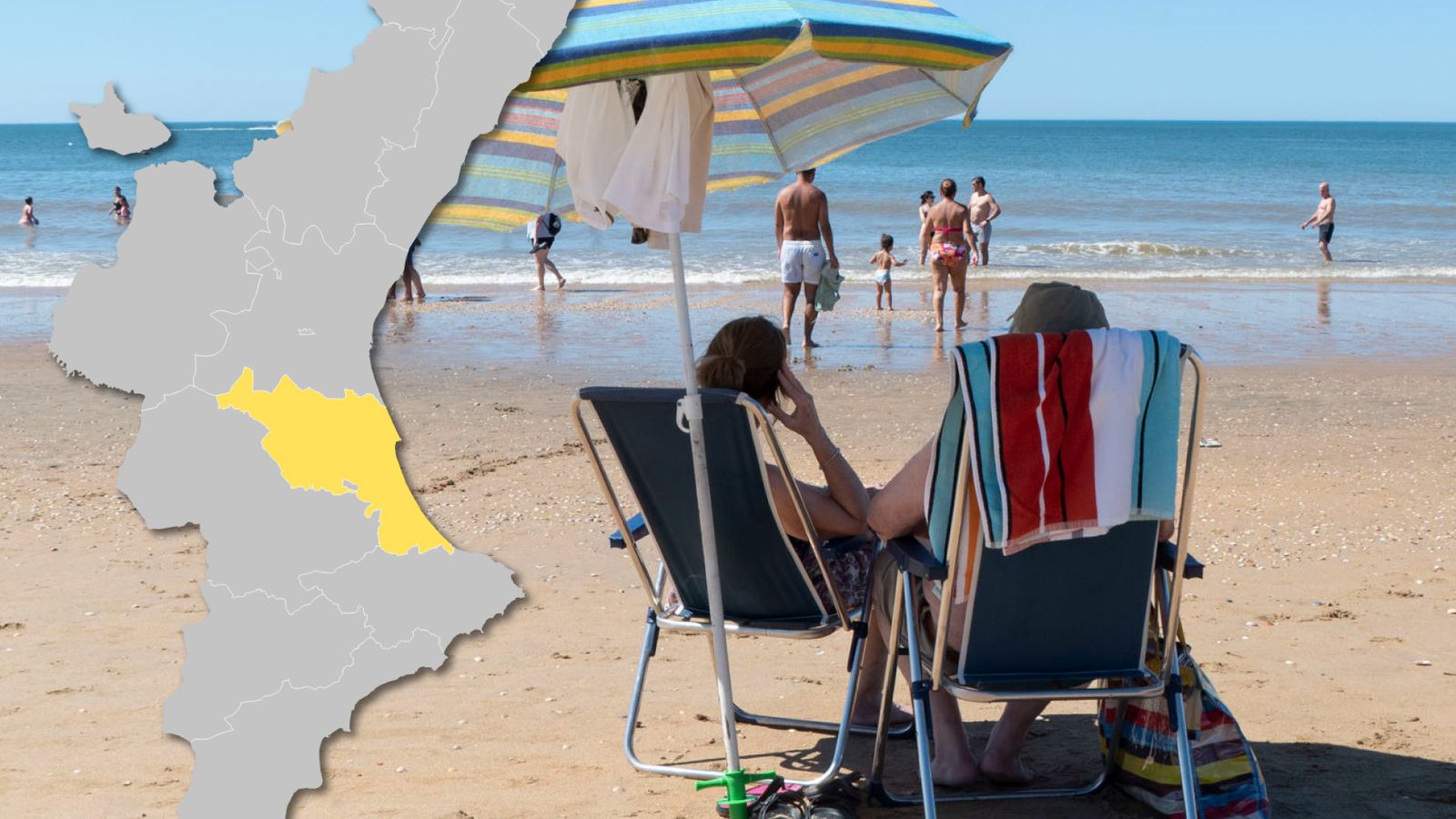 Consulta el mapa d'avisos a la Comunitat Valenciana