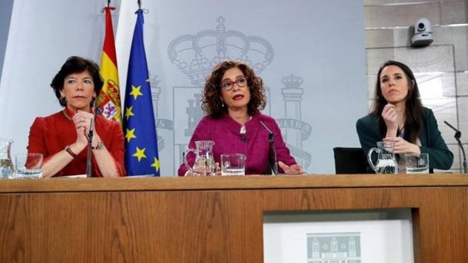Roda de premsa posterior al Consell de Ministres