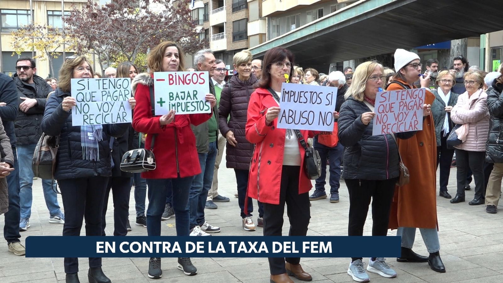 En contra de la taxa del fem