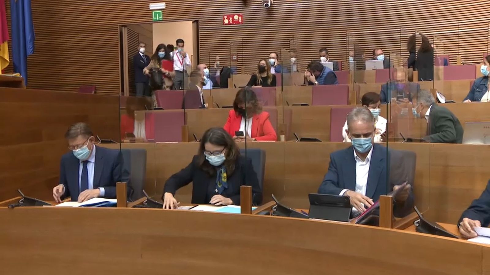 Presentació del projecte dels pressupostos de la Generalitat per a 2022