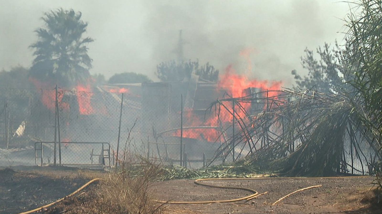 L'incendi a Carpesa