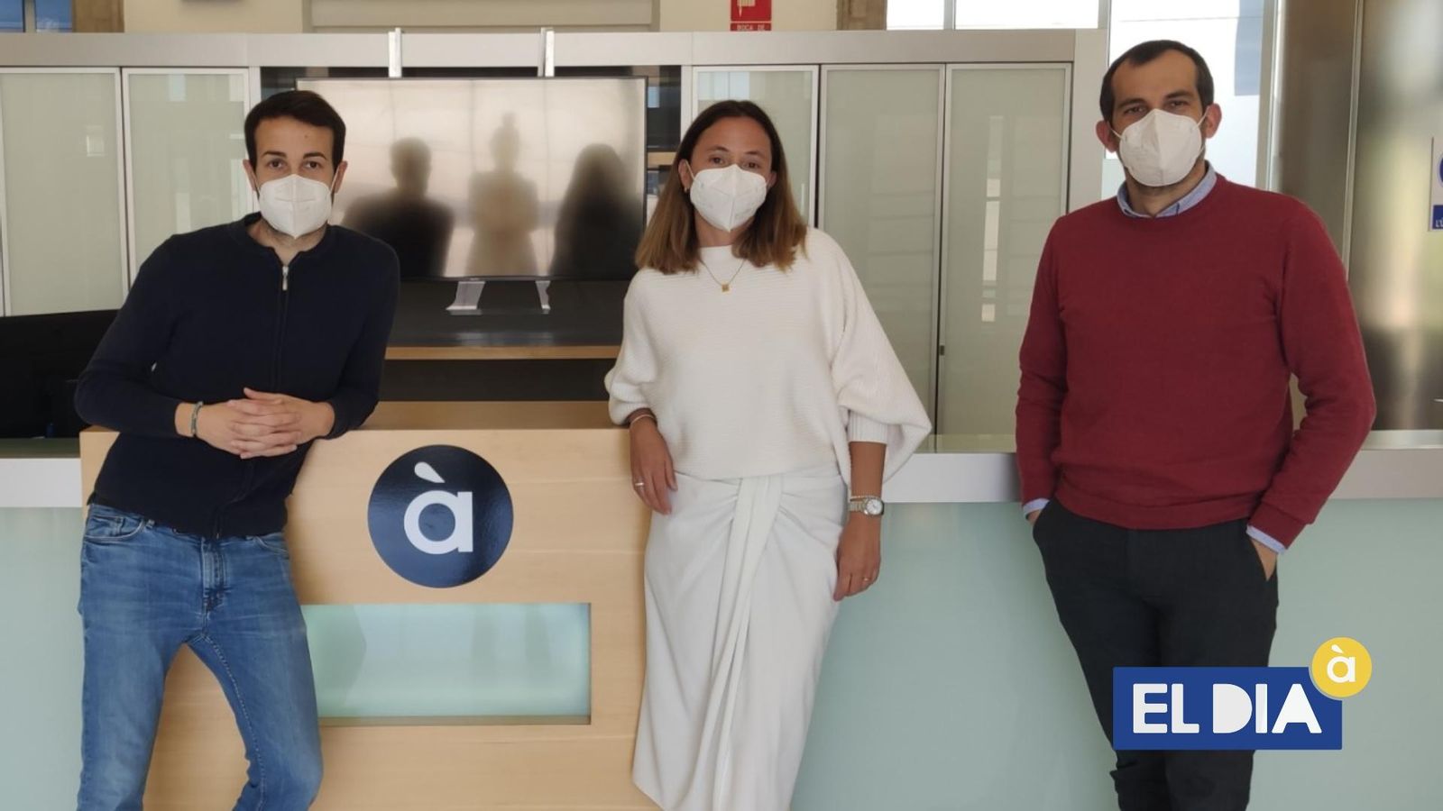 Marian Garriga, directora de màrqueting i comunicació de la marca, i Ricardo Pedrós, responsable de comunicació.