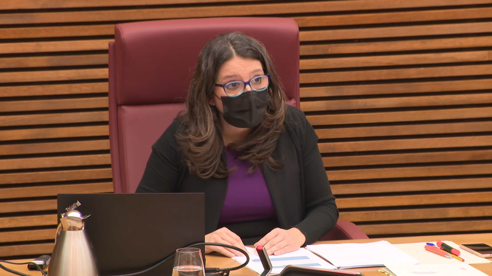 Mónica Oltra, aquest dilluns a les Corts