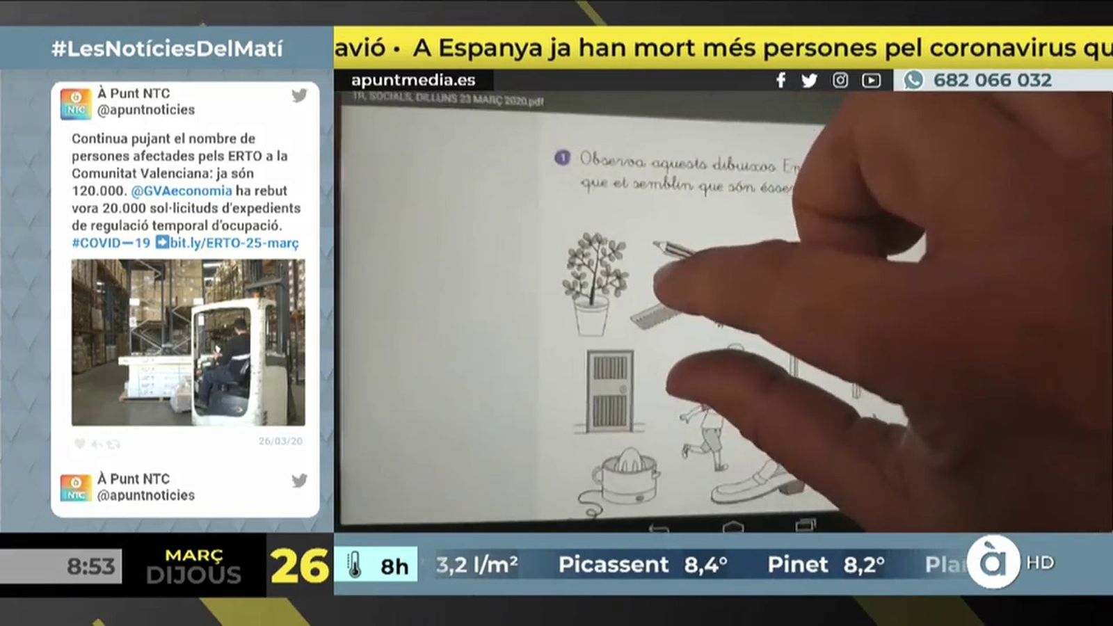 26.03.2020 | Xarxes | NM Com viuen el dia a dia amb l'estat d'alarma