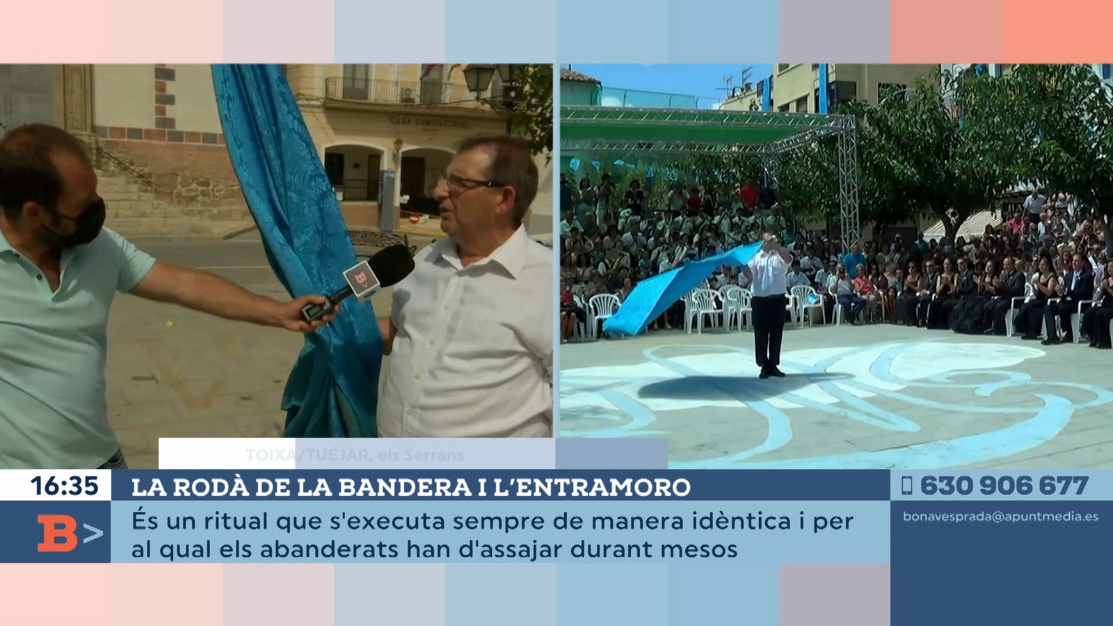 23.07.2021 |  La Rodà de la Bandera i l’Entramoro de Toixa