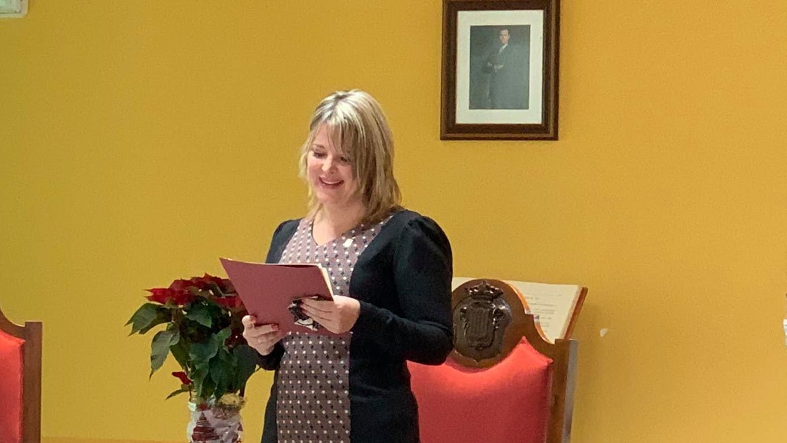 L'alcaldessa de Llaurí en una imatge d'arxiu