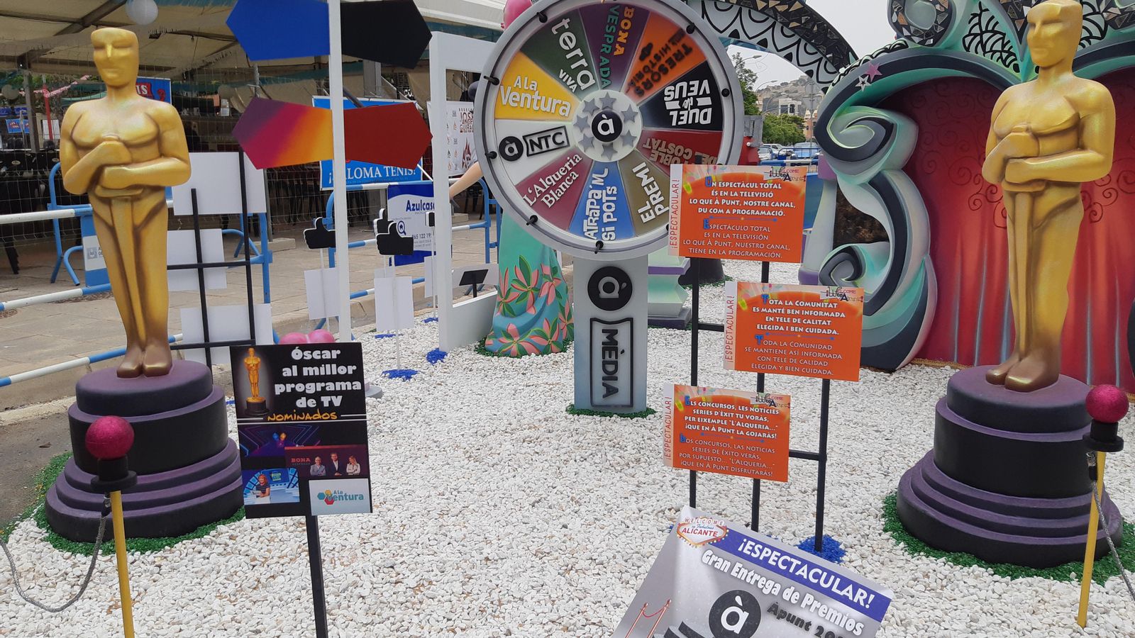 L'escena de la foguera guanyadora