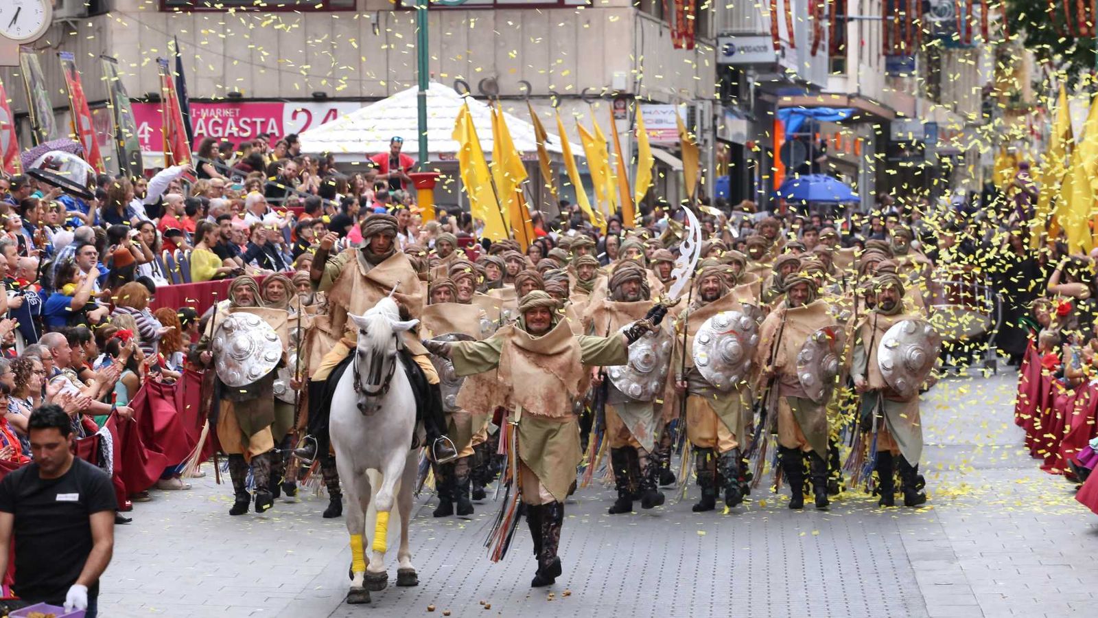 Imatge d'arxiu de la Festa de Moros i Cristians d'Elda