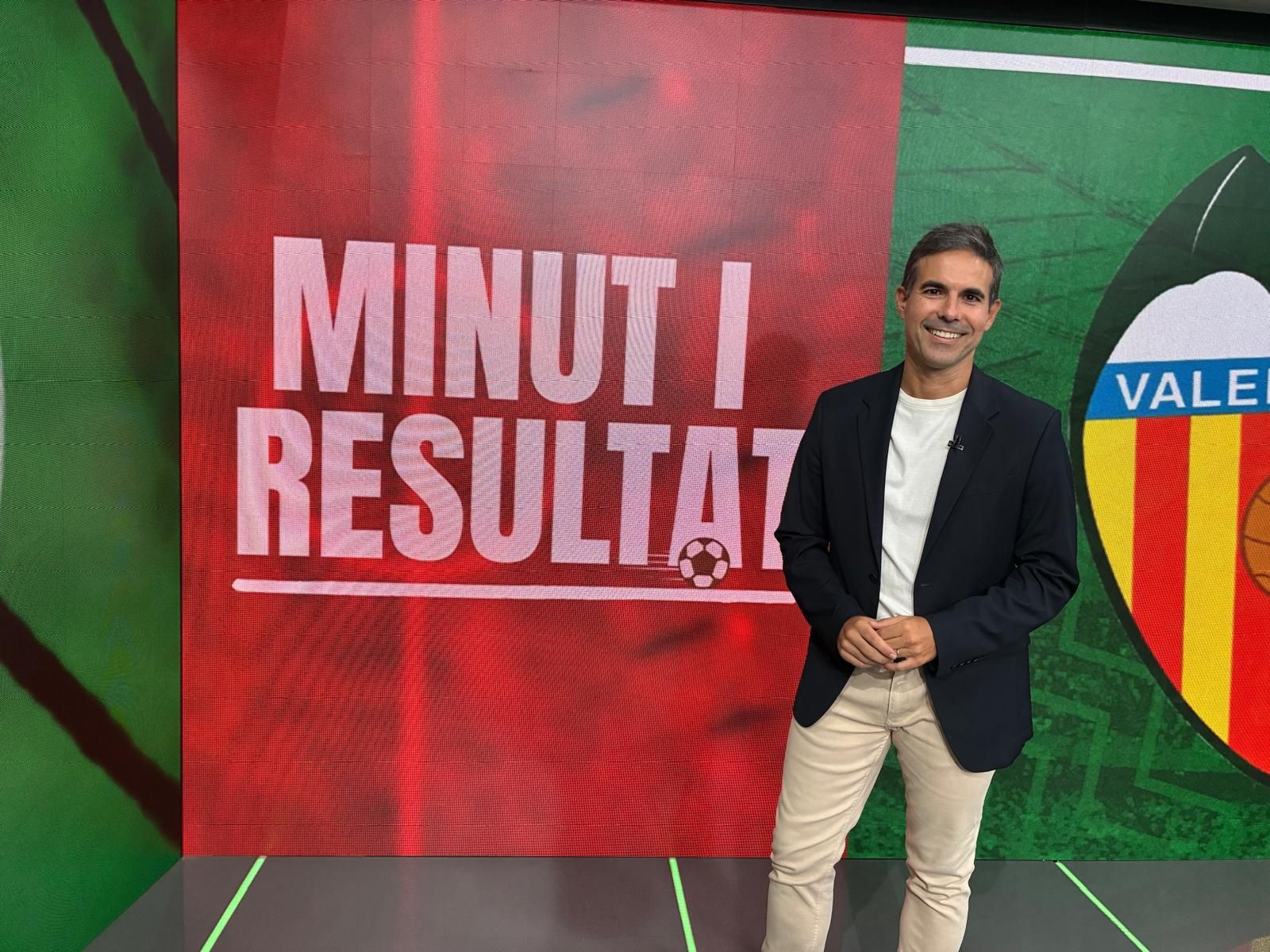 Josevi Sánchez presenta este cap de setmana 'Minut i resultat'