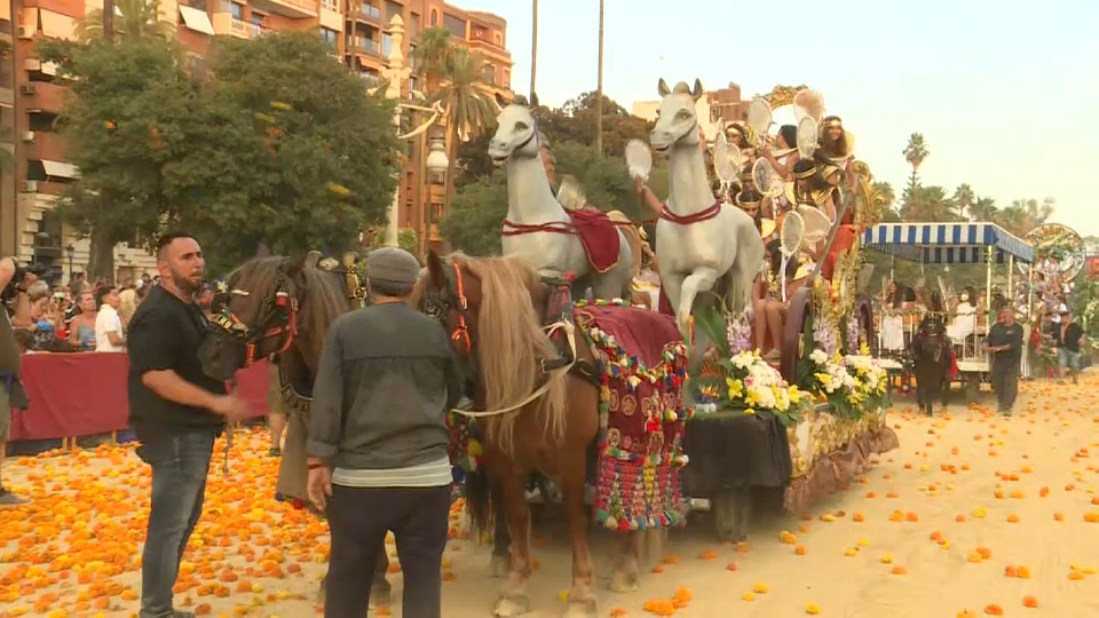 Imatge de la Batalla de les Flors en anteriors edicions