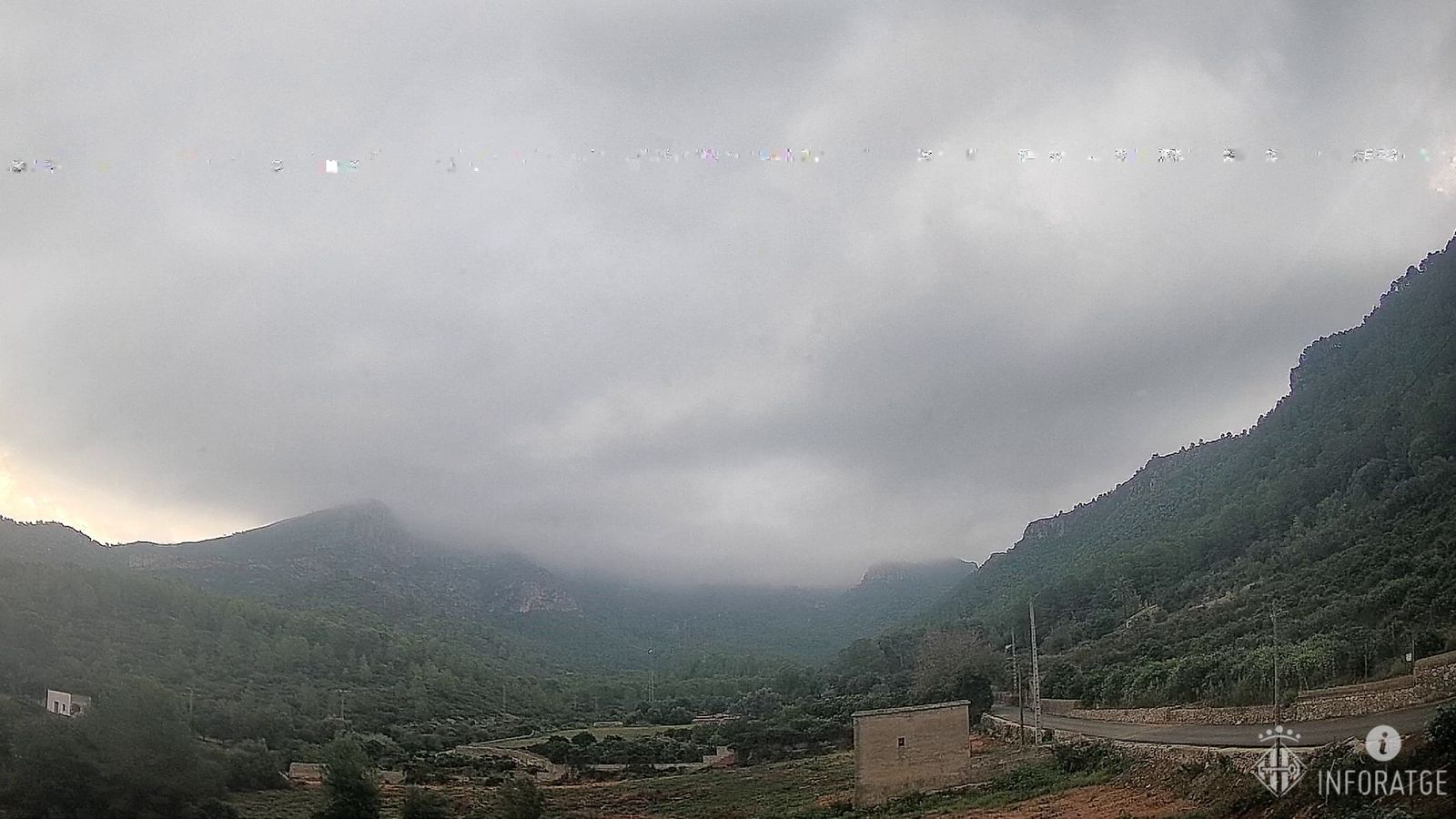 Paratge de la Murta a Alzira amb el cel cobert, este dilluns