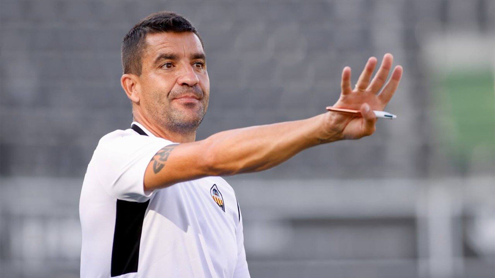 Rubén Torrecilla, durant un entrenament