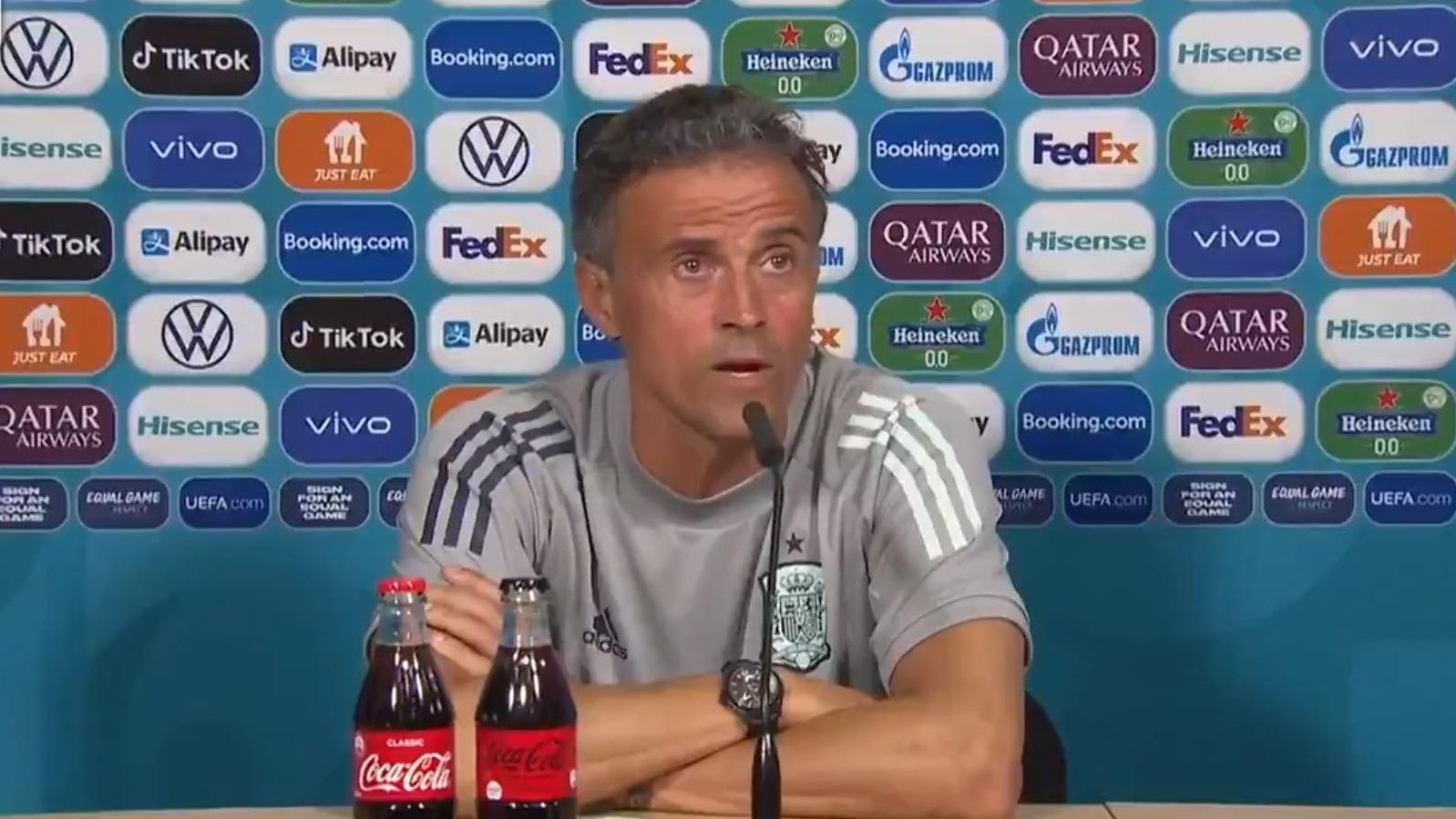 El seleccionador espanyol, Luis Enrique Martínez