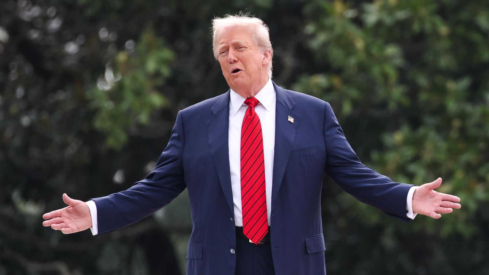 El president dels Estats Units, Donald Trump, a la Casa Blanca (arxiu)