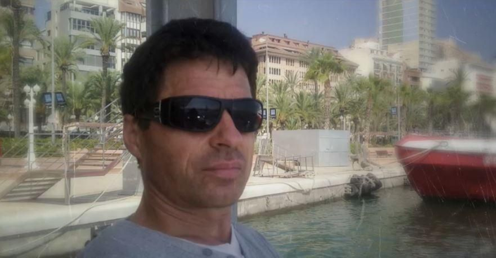 Velko, durant una image seua a Alacant