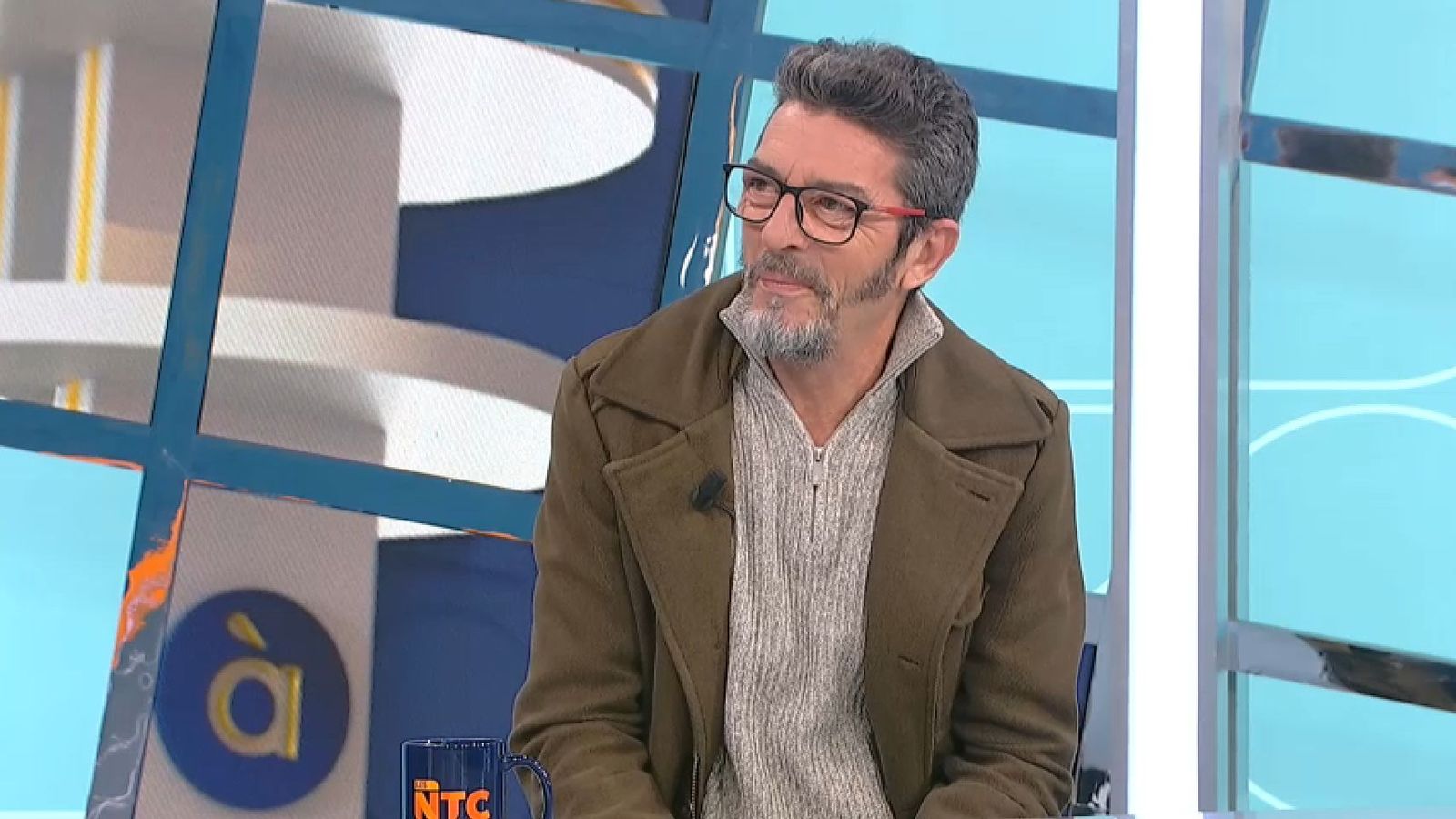 Josep Manel Casany durant la seua intervenció, este divendres, en 'Les notícies del matí'