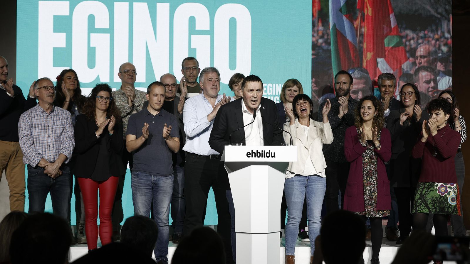 Inici de la campanya electoral d'EH Bildu Inici de la campanya electoral d'EH Bildu