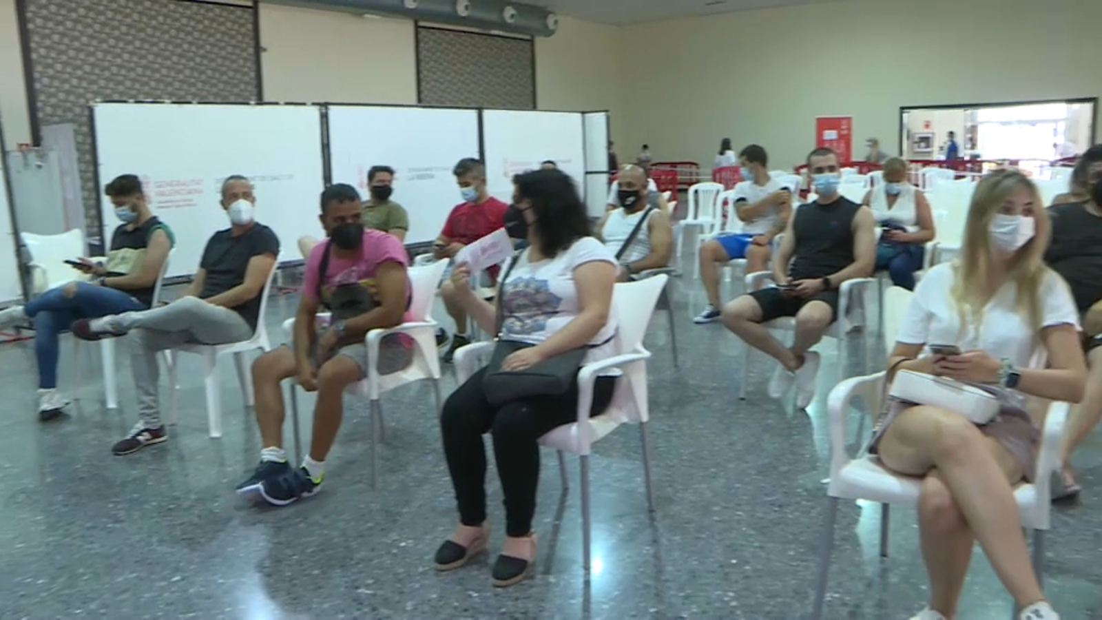 El quart d'hora després de la vacunació