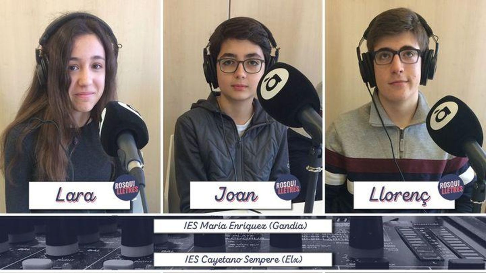 28.04.2019 | IES María Enríquez (Gandia) i IES Cayetano Sempere (Elx)