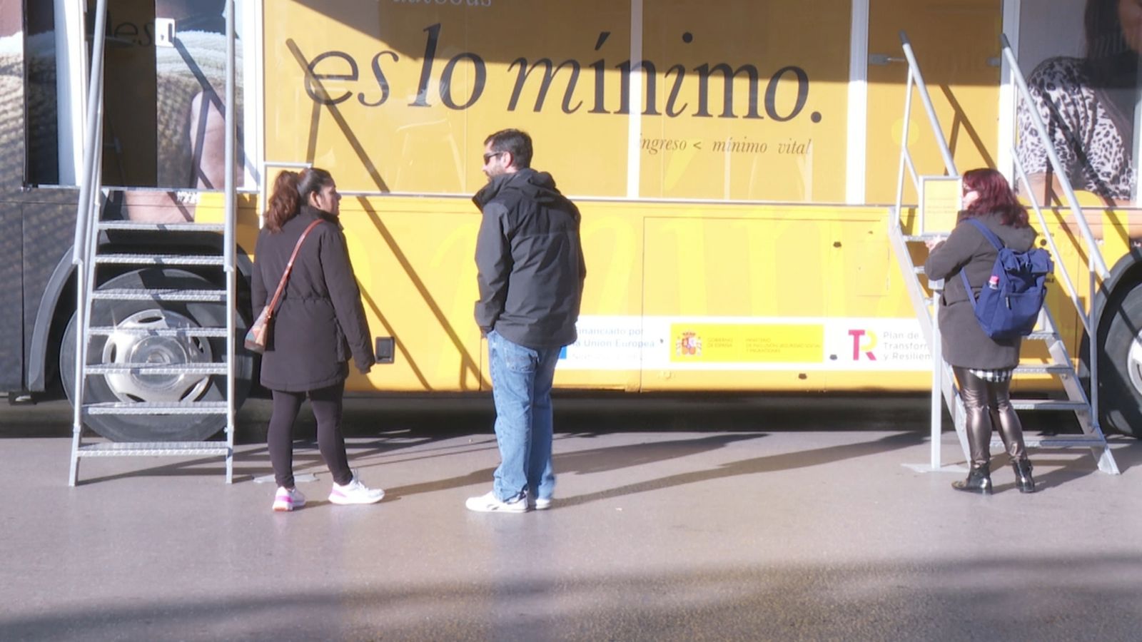 L'autobus per a ajudar a tramitar l'IMV