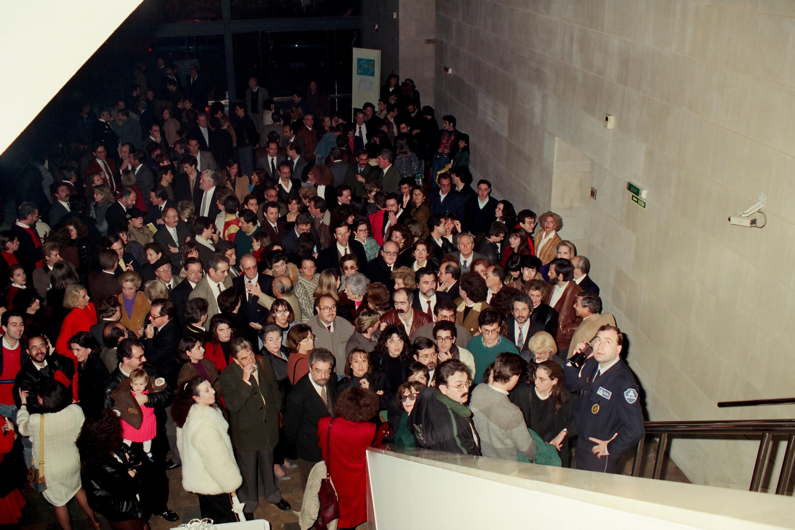 Acte inaugural de l'Institut Valencià d'Art Modern, l'any 1989