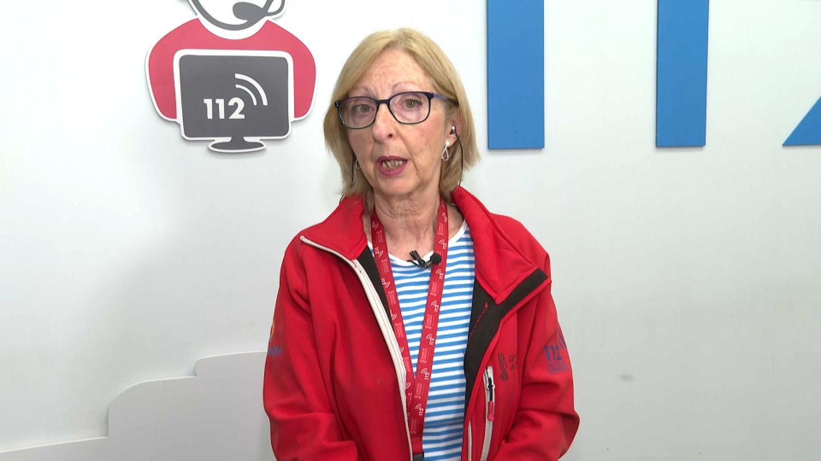 Amelia Ivars, supervisora del servei del 112, entrevistada aquest dijous en 'Les notícies del matí'
