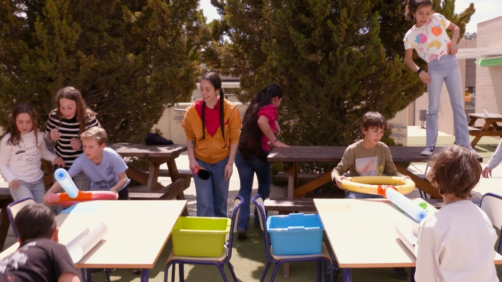 Separadora humana - CEIP Domínguez Roca - Petrés