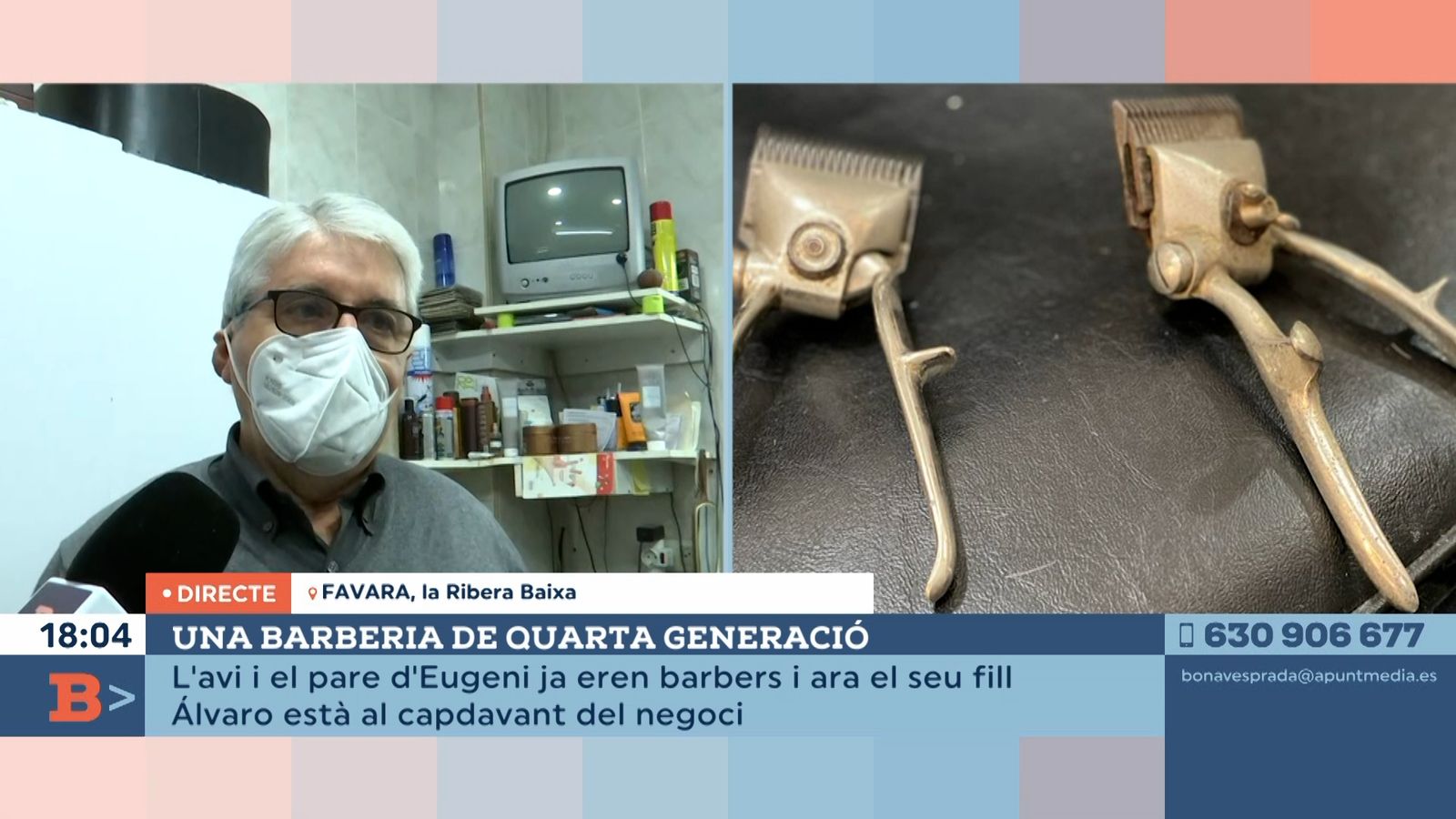 26.01.2022 | Una barberia de quarta generació a Favara