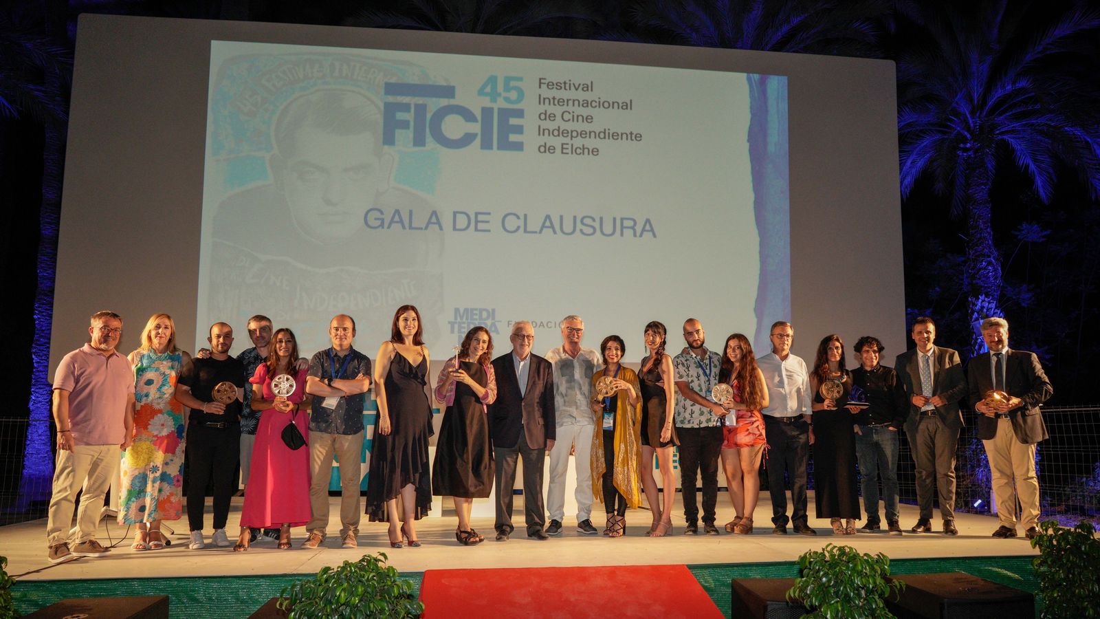 Guardonats de la 45a edició del Festival Internacional de Cinema Independent d'Elx