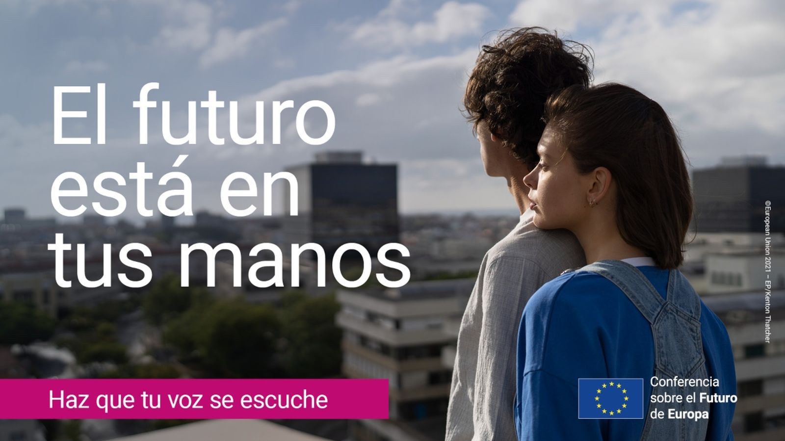 Cartell de la conferència sobre el futur d'Europa