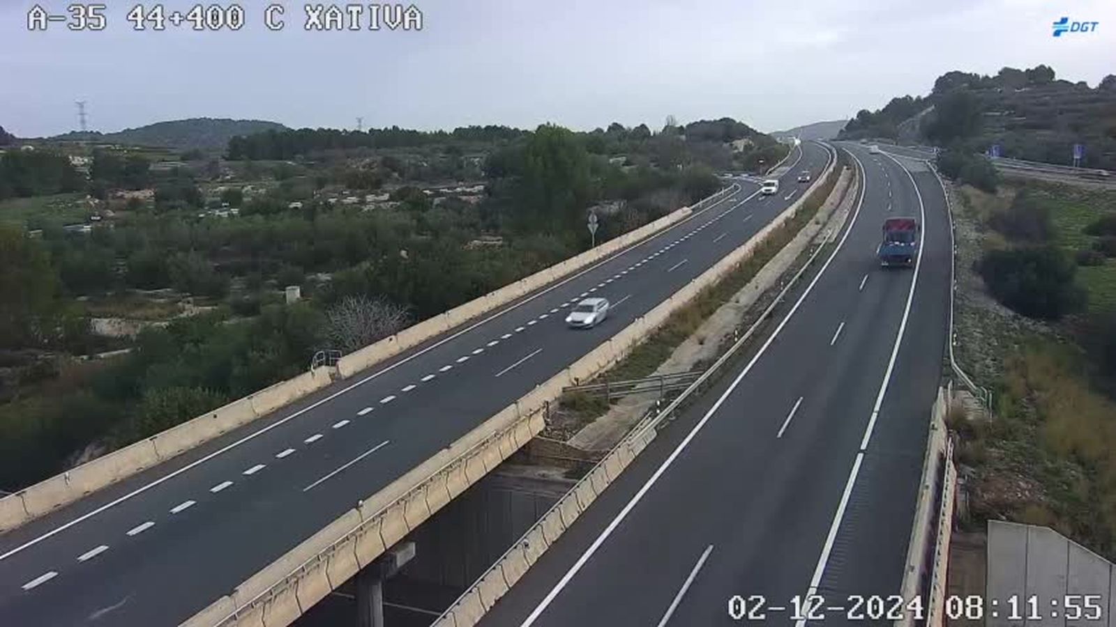 Autovia A-7, al pas per Xàtiva