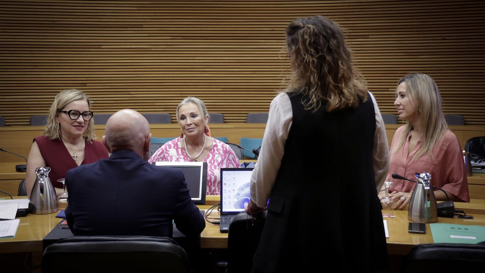 Comissió d'Economia, Pressupostos i Hisenda de les Corts, en una imatge d'arxiu Comissió d'Economia, Pressupostos i Hisenda de Les Corts en una imatge d'arxiu